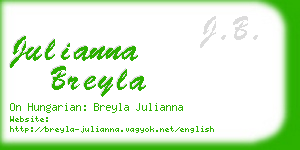 julianna breyla business card